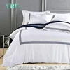 Supply King Size White Bedding Sets Egyptian Cotton Bed Sheet Bed Line Bedding Set Flat Bed Fitted Sheets