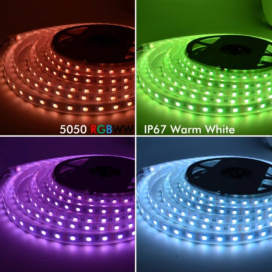 12v 5050 Rgbw Strips Led Rgb W Or Rgb Ww Non