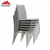 Modern new design side metal material brushed stainless steel legs dining chair for restaurant