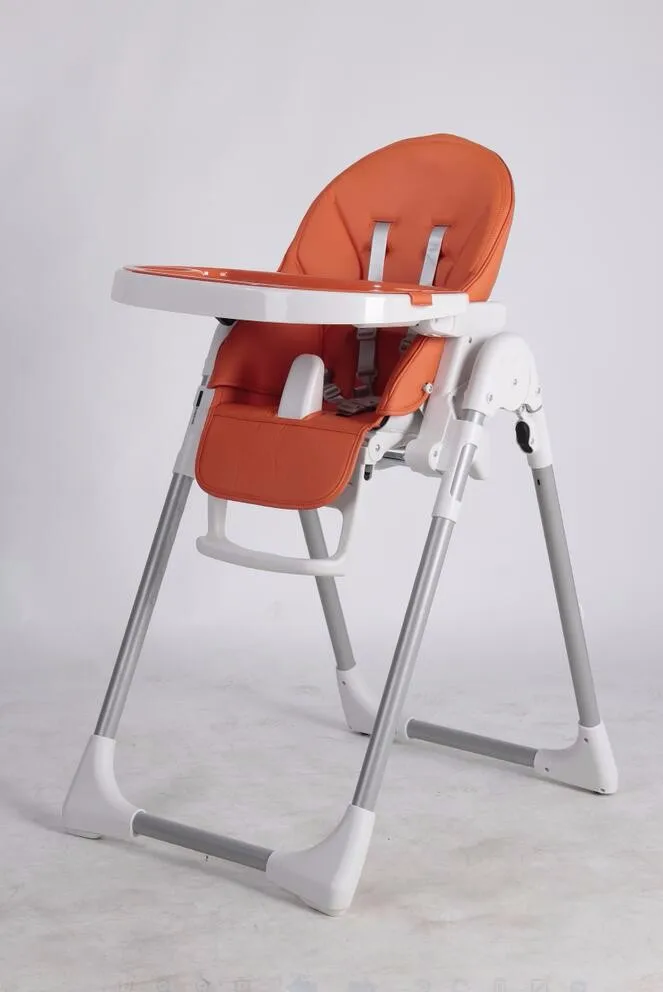 high chair orange