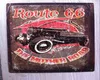 American Home Decor Custom Made Printing Vintage Embossed Metal Plate Tin Sig Wall Hanging Metal Sign