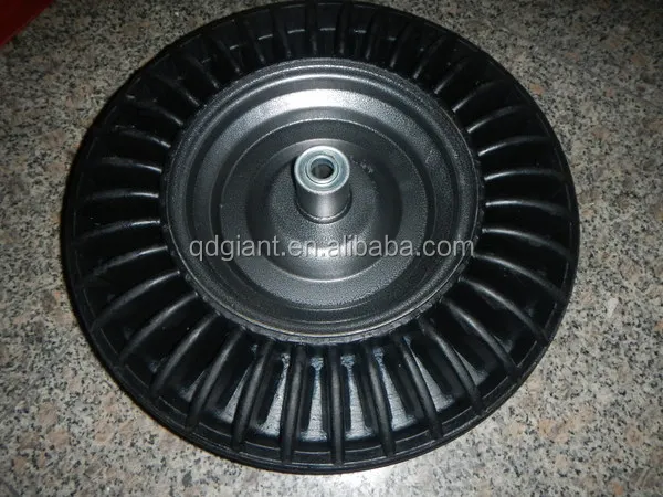 3.50-8 heavy duty solid rubber wheels