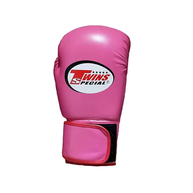 pink winning boxing gloves