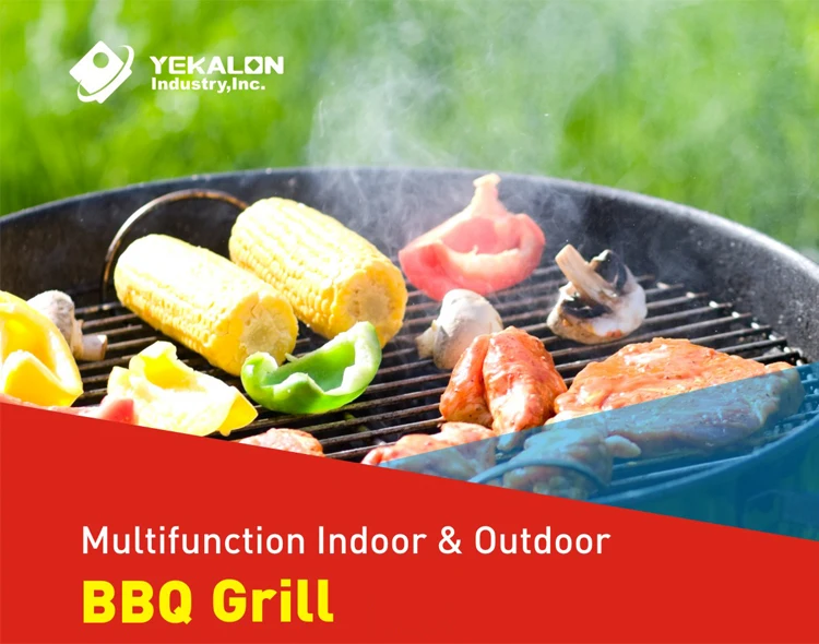 Outdoor Commercial Gas Charcoal Bbq Barbecue Grill Machine