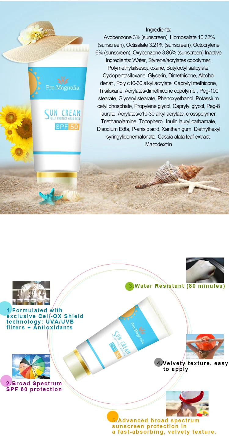 Offer Sample Wholesale Private Label Natural Organic Whitening Waterproof Face And Body