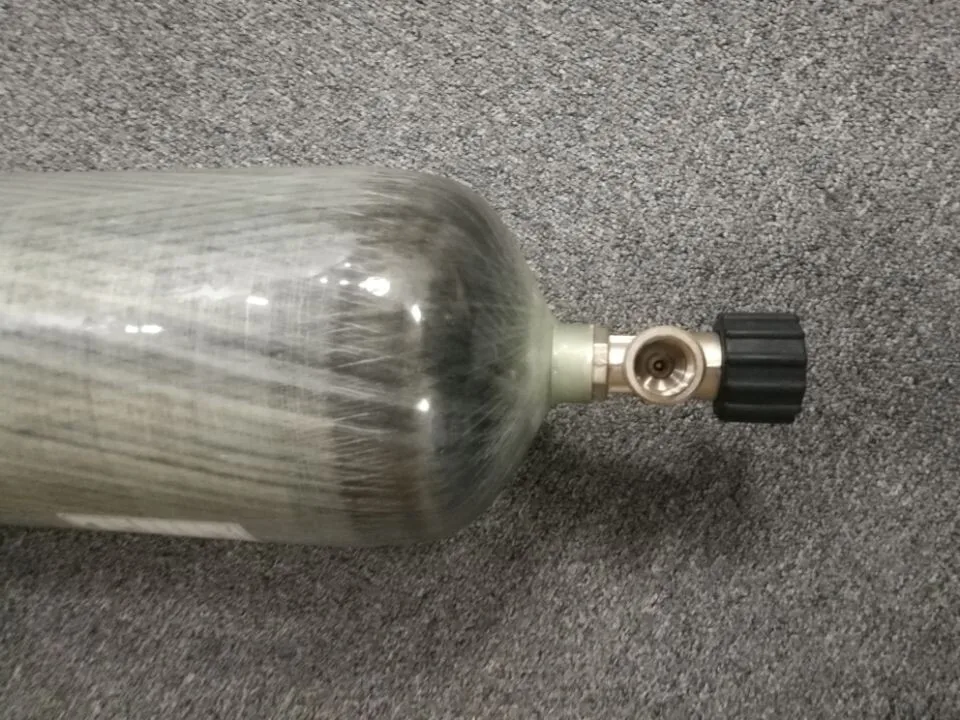 High Pressure Composite Gas Cylinder 3l/6.8l/9l/12l Carbon Fiber Dive