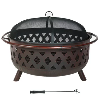 Best Quality Patio Fire Pit With Cooking Grill For Outdoor