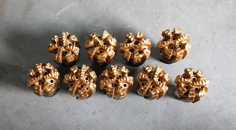 Diamond pdc 5 blades cutter blade water well drilling equipment tools bits