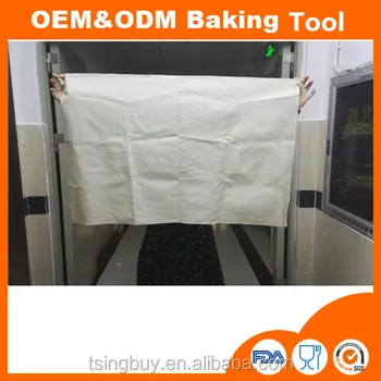 Linen Bakers Couche Flax Linen Proofing Cloth For Proving Bread