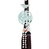 Beautiful design white chinese knot decorating car decoration hanging jade pendant