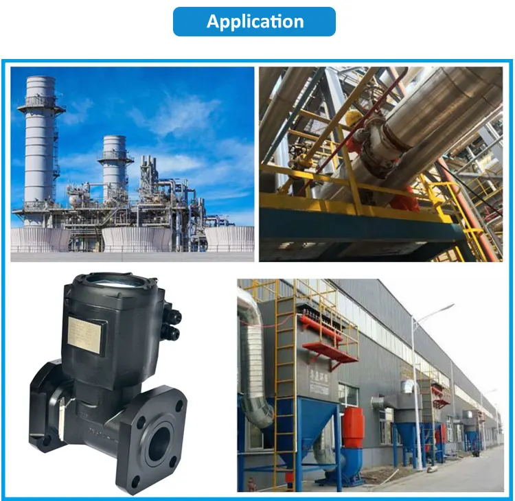 Analog Output 4 20mA Ultrasonic Natural Gas Flow Meter - ANKUX.COM