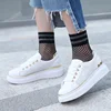 19SSKT1405 Hot Selling Fashion Ladies Women Fishnet Lace Sheer Sexy Crotchet Anklet/Sneaker Hosiery