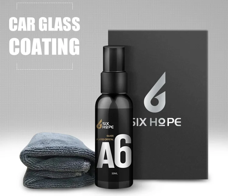 Nano Super Hydropobic Water Repellent and Self Cleaning Liquid Glass Coating for Car Windshield 50ml