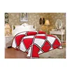 Flannel/Coral fleece print world class super soft blanket binding offered By Changshu Hongchang