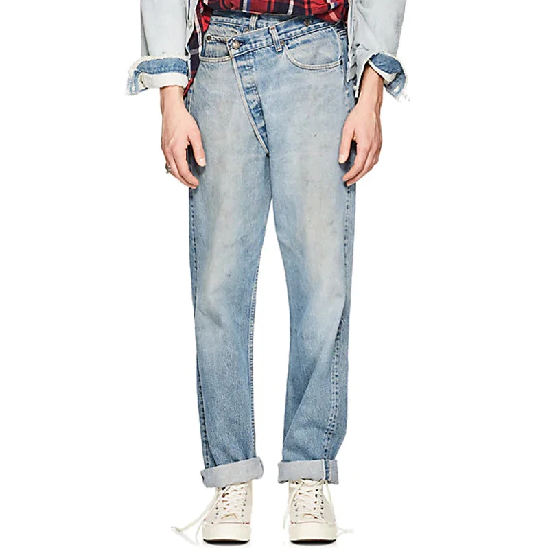 cut up jeans for men