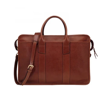 Guangzhou factory OEM genuine leather business laptop bag, View laptop ...