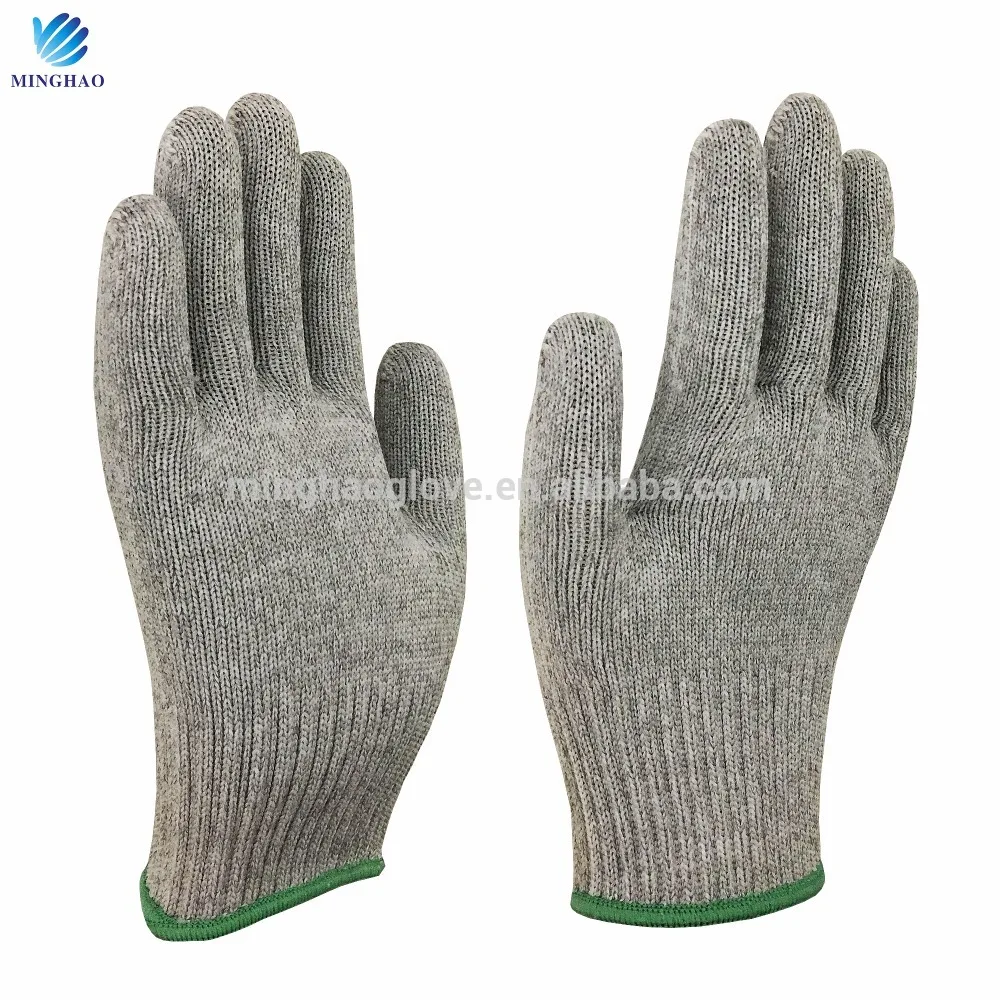 5pairs Hot Sell White Motion Machine Women Men Quilting Sewing Work Gloves Nylon