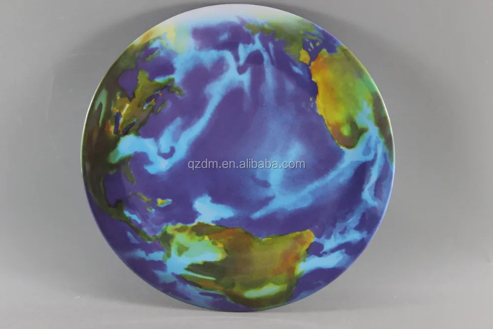 Heavenly body Style Melamine dinner plate