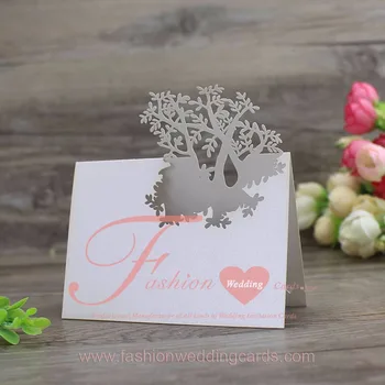 Tree Shape Wedding Table Name Place Cards Cheap Laser Cut Wedding