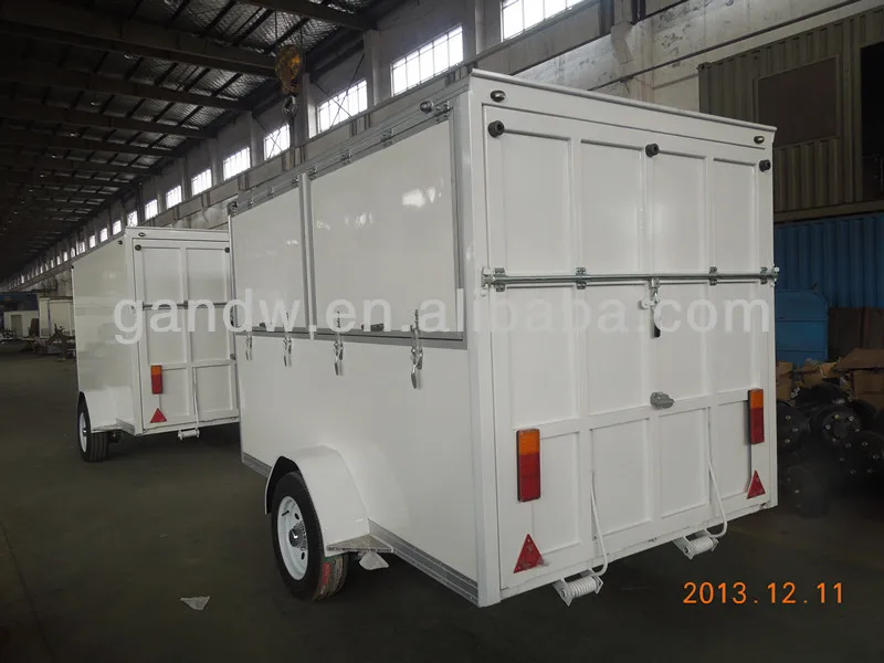 Enclosed Cargo Trailer With Side Pop Up Window Door Buy Enclosed
