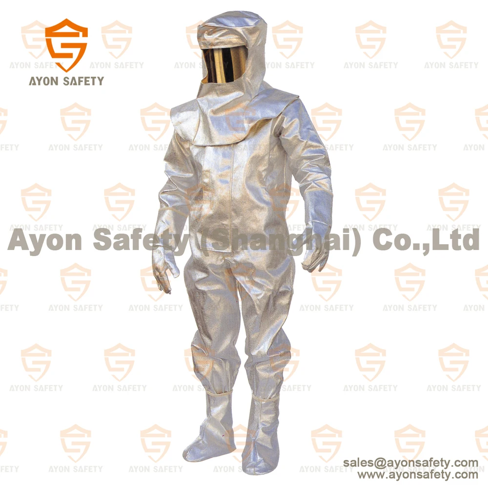 Aluminized Light Weight Fire Retardant Coverall,Fire Proof Heat