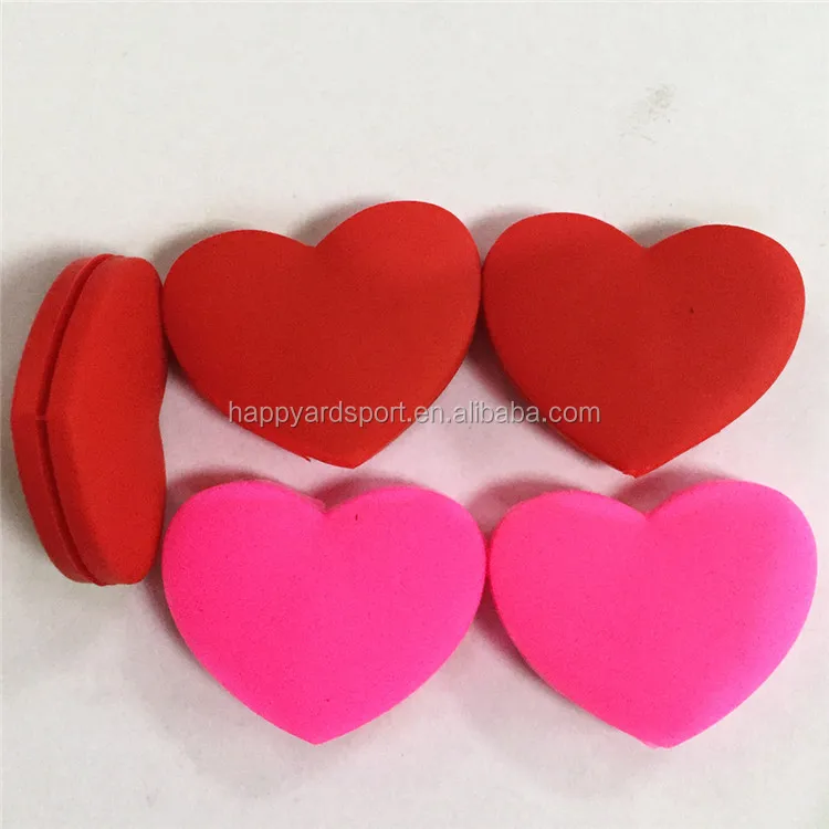 Good Quality Heart Tennis Racket Dampeners Silicone Tennis Dampers