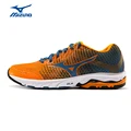 MIZUNO Men WAVE ELEVATION Mesh Breathable Light Weight Cushioning Jogging Running Shoes Sneakers Sport Shoes J1GR141701