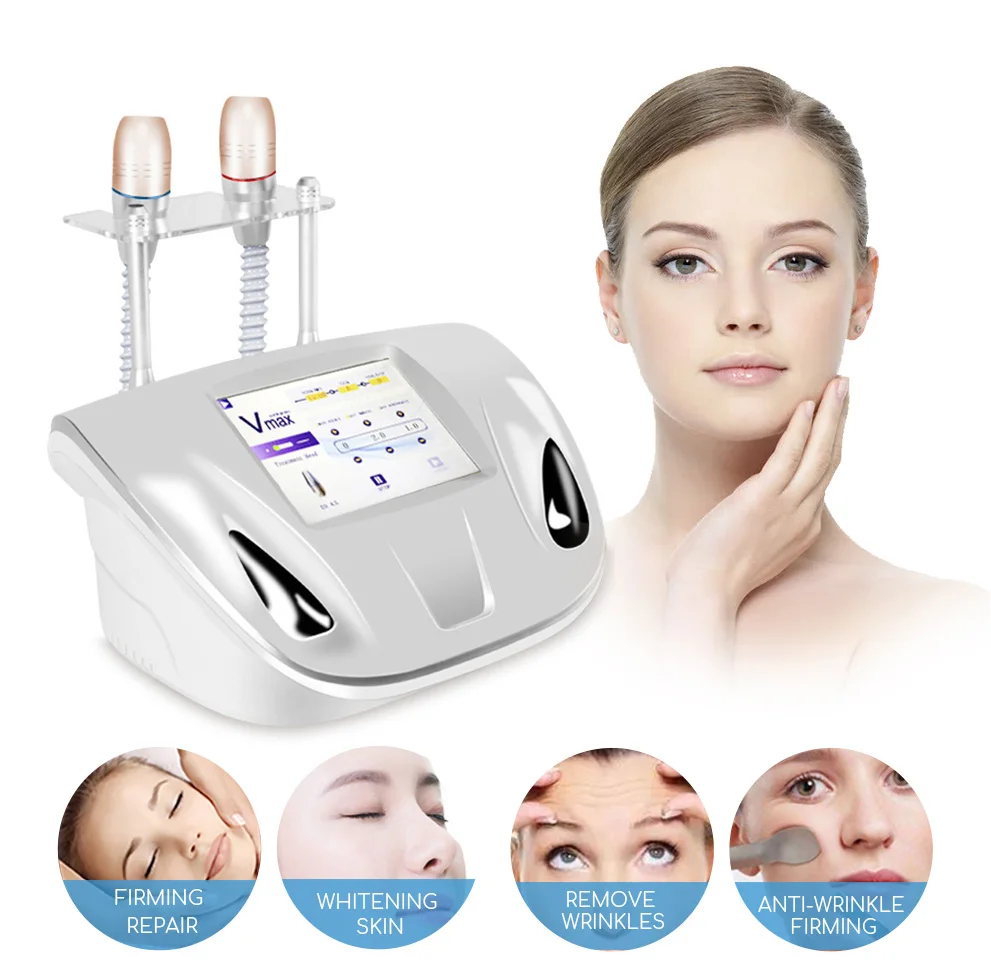 High quality V-Max anti aging beauty equipment ultrasound wrinkle remover machine for face lifting wrinkle removal