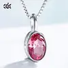 Zircon Teardrop Setting Heart Locket Pendant Jewelry Charms Hanuman Pendants