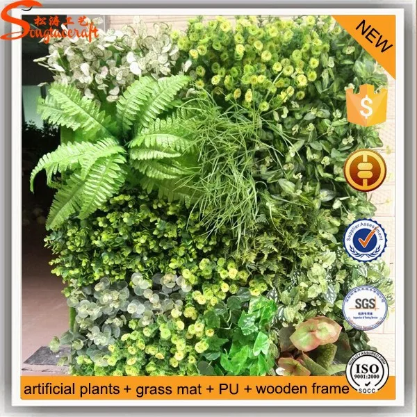 Cinese di alta qualità plastica giardino verticale sistema di ... Giardino verticale artificiale