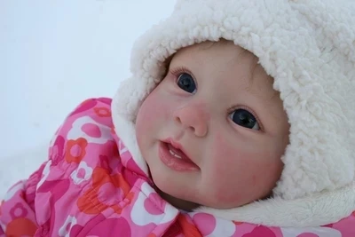 70cm 28 Reborn Baby Doll Kits Silicone Vinyl soft Head 3 4 Arms Full Legs For