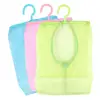 Free Shipping Baby Bathroom Hanging Mesh Storage Bag Bath Toy Net Hang Hook Suction Cup Baskets Shower Toy Organiser Bags
