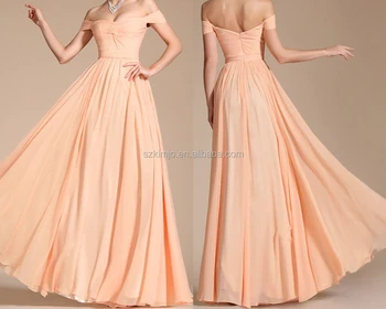 Peach Chiffon Bridesmaid Dresses Long 2018 Wedding Party Dress Peach Chiffon Bridesmaid Dresses Long 2018 Wedding Party Dress