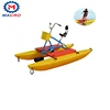 Single person max load 160kg bike water,floating water bike pedal boats for sale