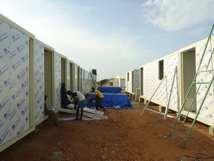 Bargain Sale Easy Build Prefab Reassemble L Shape Double Wide Mobile Prefab Modular Container Kit Homes House