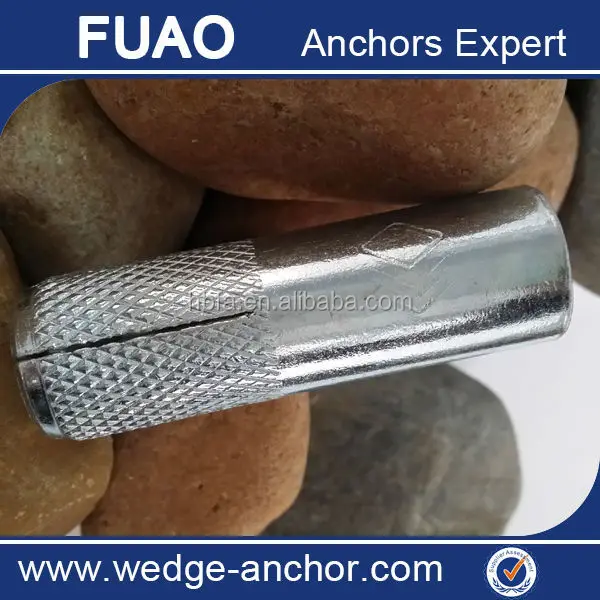 High Quality Carbon Steel Unifix Drop In Anchor In Gi Ground Screw