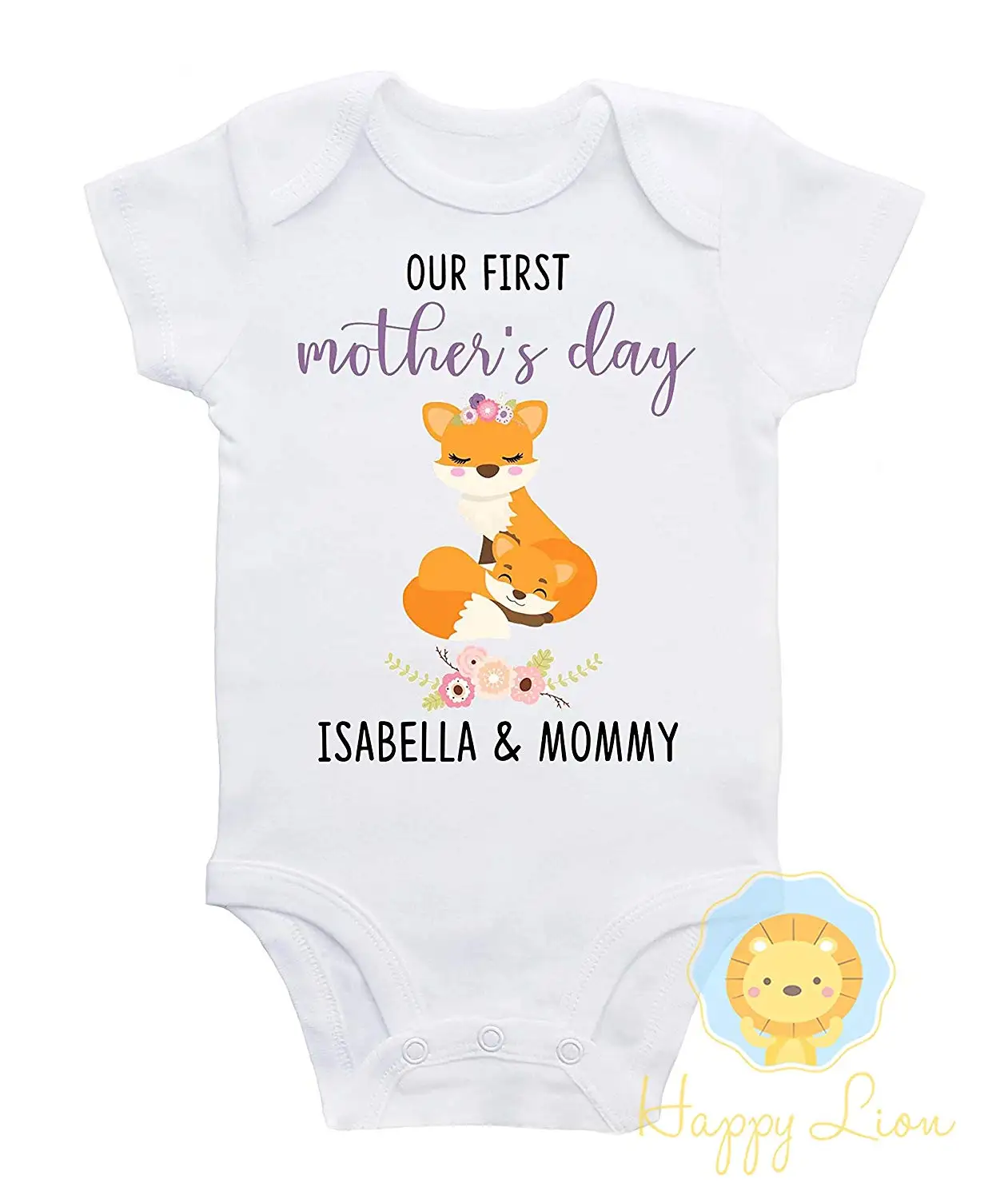 first mothers day onesie girl