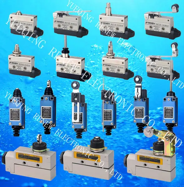 Types of electrical limit switches