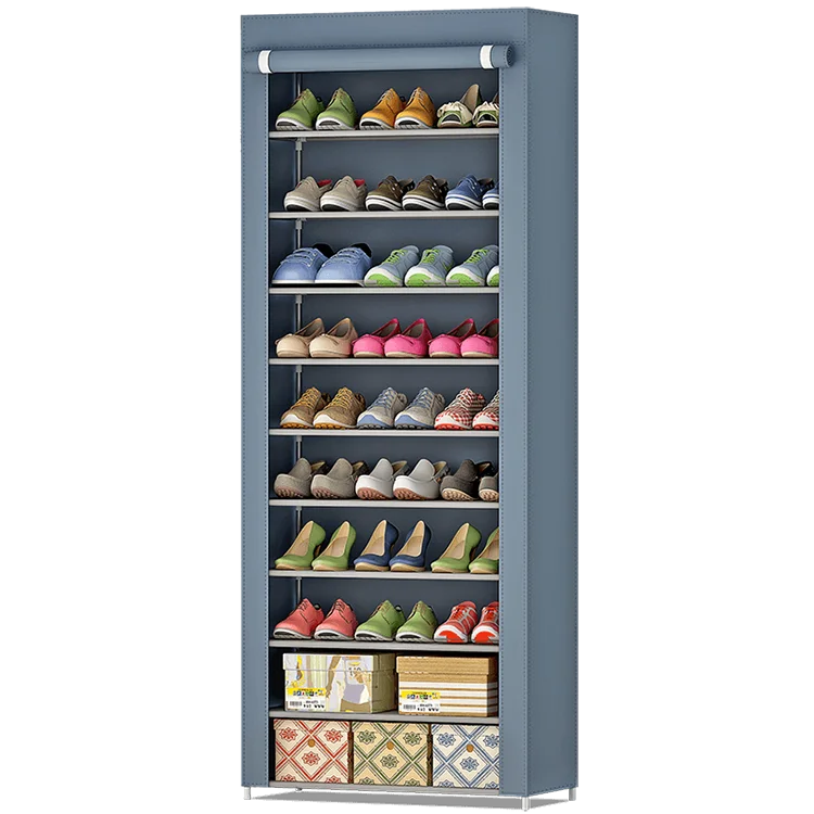 Fácil De Montar Simple Zapato Rack De Almacenamiento De Gran Tamaño