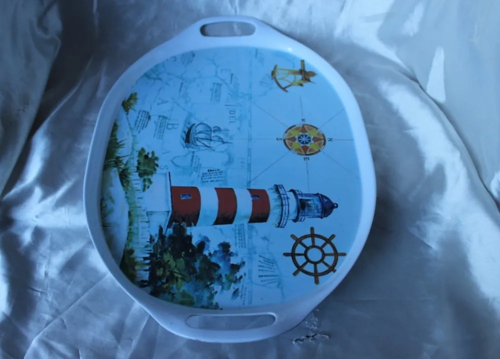19.5inch melamine tray