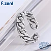 Top selling 925 sterling silver rings top designs jewellery ring Korean retro opening ring for woman