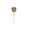 Dog Polyresin beer handle ceramic tap draft beer tower