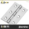 steel Satin Nickel 90 degree commercial glass bulk door hinges