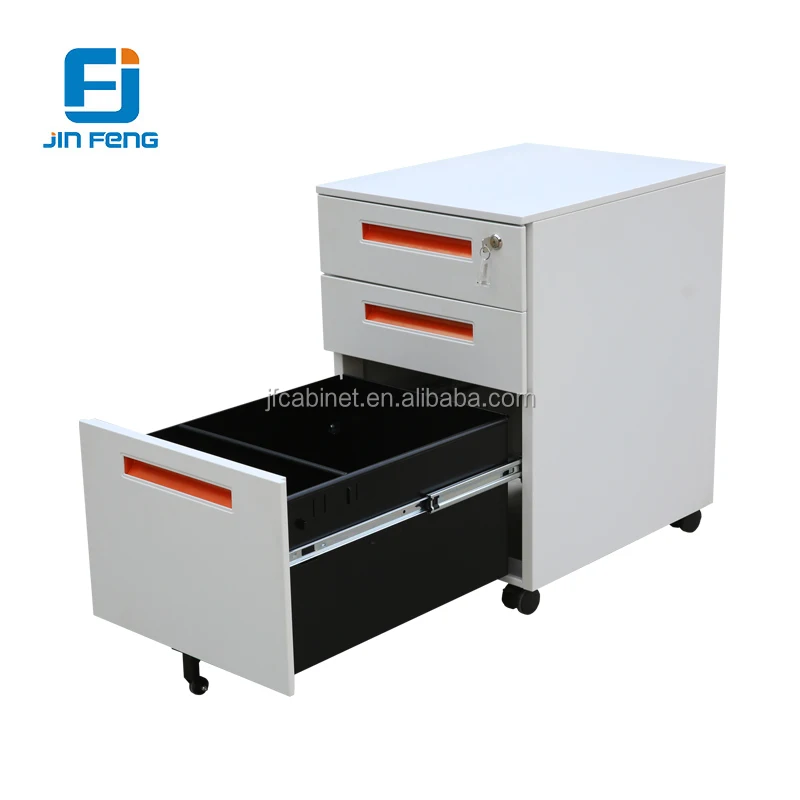3 Drawer File Cabinet Under Desk Movable Drawers With Wheels Jf P015 Three Slide Mobile New Design Steel Cabinets 3 Drawer File Cabinet Under Desk Movable Drawers With Wheels Jf P015 Three Slide Mobile New Design Steel Cabinets