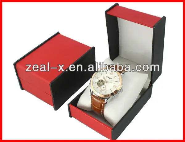 Happy Fashion Paper Christmas Gift Watch Boxes With Pillow Inside