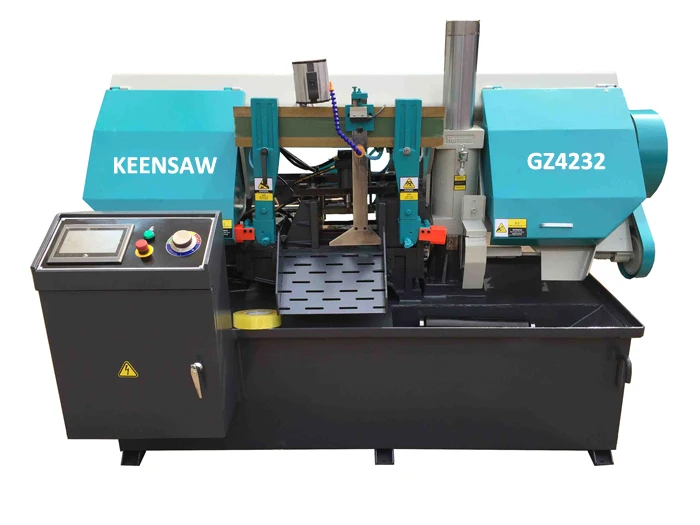 cnc automatic band saw metal cutting machine GZ4232 Products from ...