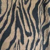 Fashion heavy weight tiger 50%wool 50%poly jacquard woolen fabric for coats