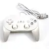 For Nintendo Wii Black White Classic Pro Wired Controller Joystick
