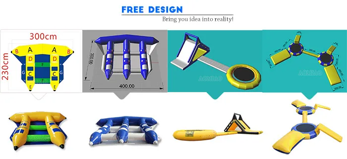 Inflatable Flying Fish Tube Towable Water Sports Inflatable Flying Manta Ray