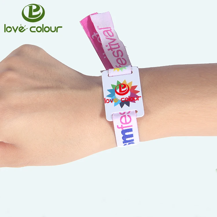 fabric wristband with rfid